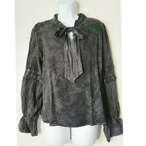 SALE NEW Victorian Peasant Stonewashed Blouse